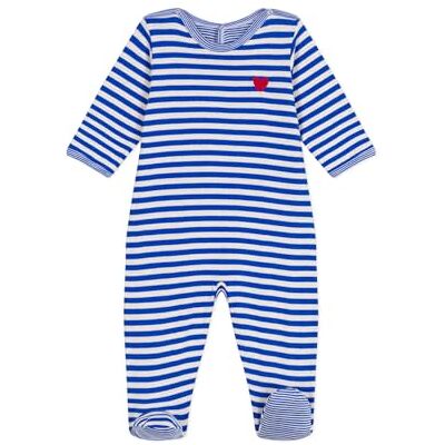 Petit Bateau unisex baby sova bra, bro tillbaka, Perse/lavin, 3 månader Petit Bateau unisex baby sova bra, bro tillbaka, Perse/lavin, 3 månader