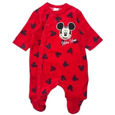 Disney Musse Pigg Sparkdräkt Baby Musse Pigg Baby 0-24, Röd, 24 mesi Disney Musse Pigg Sparkdräkt Baby Musse Pigg Baby 0-24, Röd, 24 mesi