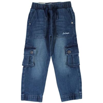 Lee Cooper , Jeans, barn, (4–14 år), byxor, chinos, jogging, leggings, shorts, sport, tajta, vinter, sommar, komfort, barn, pojke, flicka, modell LC Eve S1-4A, Färg: blå, 4 år Lee Cooper , Jeans, barn, (4–14 år), byxor, chinos, jogging, leggings, shorts, sport, tajta, vinter, sommar, komfort, barn, pojke, flicka, modell LC Eve S1-4A, Färg: blå, 4 år