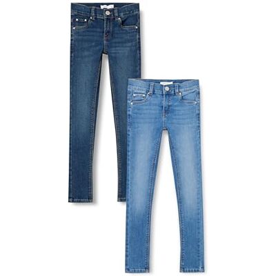 NAME IT flickjeans, Mörkblå denim/förpackning: w medium blå denim, 158 cm NAME IT flickjeans, Mörkblå denim/förpackning: w medium blå denim, 158 cm