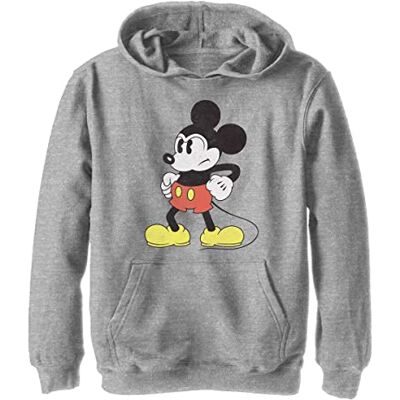 Disney Musse Classic – Mightiest Mouse YTH huvtröja Heather Grey 5/6, Grå ljung, S Disney Musse Classic – Mightiest Mouse YTH huvtröja Heather Grey 5/6, Grå ljung, S