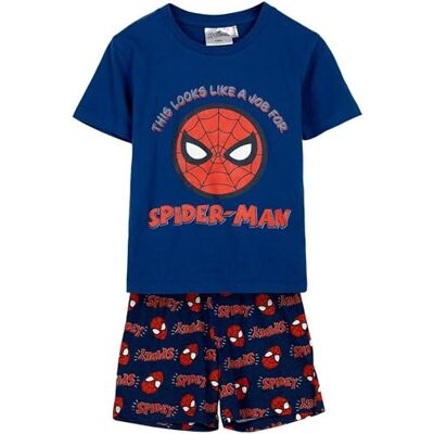 CERDÁ LIFE'S LITTLE MOMENTS Bekväm och rolig – Spindelmannen-pyjamas för vila och lek (2-pack), unisex barn, Blå, 6 år CERDÁ LIFE'S LITTLE MOMENTS Bekväm och rolig – Spindelmannen-pyjamas för vila och lek (2-pack), unisex barn, Blå, 6 år