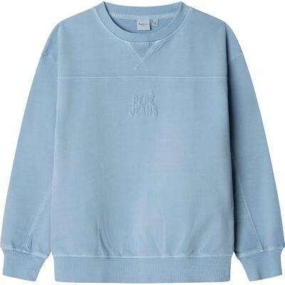 Pepe Jeans pojkar Charles Crew tröja, Blå (azzurro blå), 4 år Pepe Jeans pojkar Charles Crew tröja, Blå (azzurro blå), 4 år