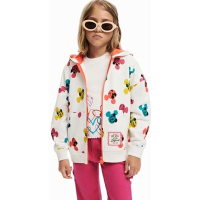 Desigual flicka stickad tröja långärmad tröja, Vit, 12 år Desigual flicka stickad tröja långärmad tröja, Vit, 12 år
