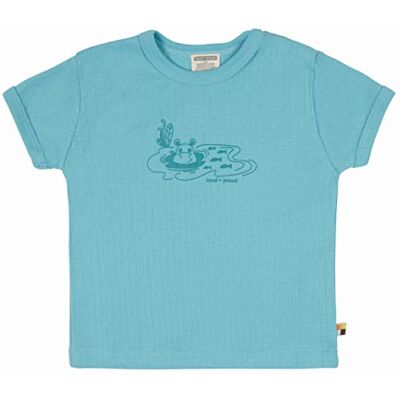 loud + proud unisex barn Derby Rib med tryck, Gots-certifierad T-tröja loud + proud unisex barn Derby Rib med tryck, Gots-certifierad T-tröja