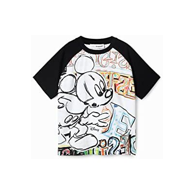 Desigual Boy's TS_Musse Letters 1000 Blanco skjorta, vit, 8 år, Vit, 8 År Desigual Boy's TS_Musse Letters 1000 Blanco skjorta, vit, 8 år, Vit, 8 År
