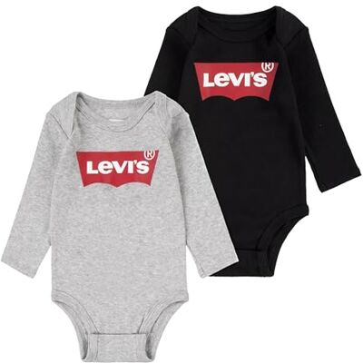 Levi's Kids Förpackade set, grå ljunga, 6-12 Månader Levi's Kids Förpackade set, grå ljunga, 6-12 Månader