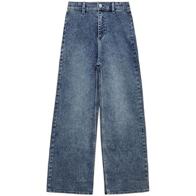 s.Oliver Junior jeans, breda ben, blå, 134 cm (Smal) s.Oliver Junior jeans, breda ben, blå, 134 cm (Smal)