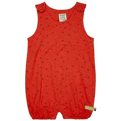 loud + proud unisex barnspelare Slub Jersey med tryck, GOTS certifierade sparkbyxor, koppar, 62-68 loud + proud unisex barnspelare Slub Jersey med tryck, GOTS certifierade sparkbyxor, koppar, 62-68