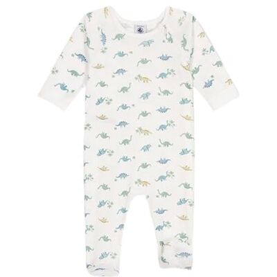 Petit Bateau unisex baby sova bra, dragkedja, Vit/flerfärgad, 24 månader Petit Bateau unisex baby sova bra, dragkedja, Vit/flerfärgad, 24 månader
