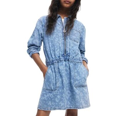 Desigual Vest_Mika, 5053 Denim Medium Wash, 7/8, Blå, 8 år Desigual Vest_Mika, 5053 Denim Medium Wash, 7/8, Blå, 8 år