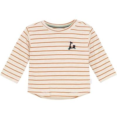 Noppies Baby Boys Tee Sanborn långärmad, Stripe Pattern Off White – N333, 50 cm Noppies Baby Boys Tee Sanborn långärmad, Stripe Pattern Off White – N333, 50 cm