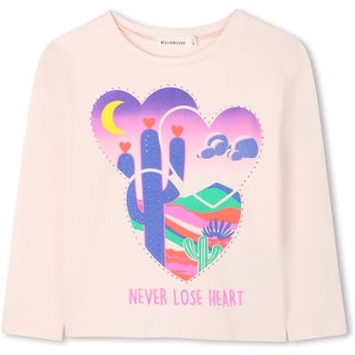 Billieblush U21402 t-shirt för flickor, Rosa, 5 år Billieblush U21402 t-shirt för flickor, Rosa, 5 år