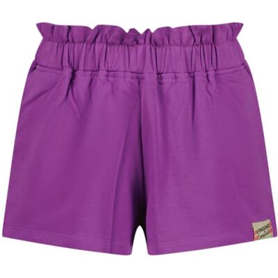 Vingino Flicka basic shorts ruffle byxor, Viola lila, 4 år Vingino Flicka basic shorts ruffle byxor, Viola lila, 4 år