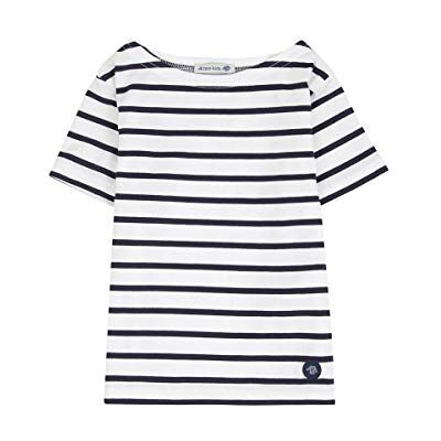Armor-lux Armor Lux Hoedic t-shirt för flickor, Flerfärgad (mörk/Navire 400), 12 År Armor-lux Armor Lux Hoedic t-shirt för flickor, Flerfärgad (mörk/Navire 400), 12 År