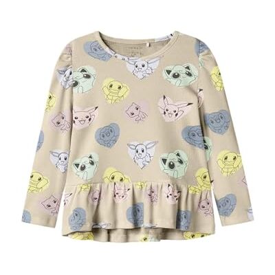 NAME IT Namn IT flicka Nmfjytte Pokemon Ls Top Sky, Peyote, 98 NAME IT Namn IT flicka Nmfjytte Pokemon Ls Top Sky, Peyote, 98