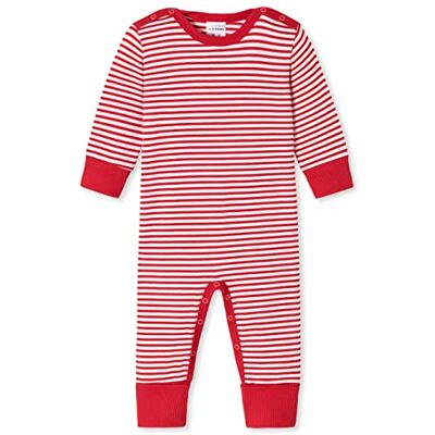 Schiesser Baby Anzug Mit Vario Fuß Småbarnssovare, Rot Weiß Gestreift, 80 cm Schiesser Baby Anzug Mit Vario Fuß Småbarnssovare, Rot Weiß Gestreift, 80 cm