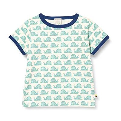loud + proud unisex barn tryck snigel, GOTS certifierad t-shirt, oregano, 110-116 loud + proud unisex barn tryck snigel, GOTS certifierad t-shirt, oregano, 110-116