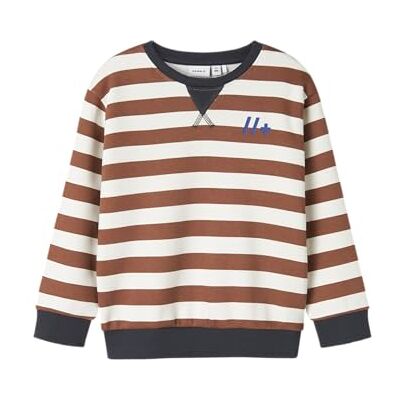 NAME IT Nmmovillo Ls Nreg SWE Bru Bf, Carob Brown, 110 NAME IT Nmmovillo Ls Nreg SWE Bru Bf, Carob Brown, 110