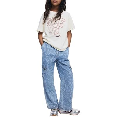 Desigual Barn 1 färg 5058 Denim Bleach 9/10, Blå, 10 år Desigual Barn 1 färg 5058 Denim Bleach 9/10, Blå, 10 år