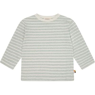 loud + proud shirt ränder med linne och ekologisk bomull, GOTS certifierad, Bambu, 122-128 loud + proud shirt ränder med linne och ekologisk bomull, GOTS certifierad, Bambu, 122-128