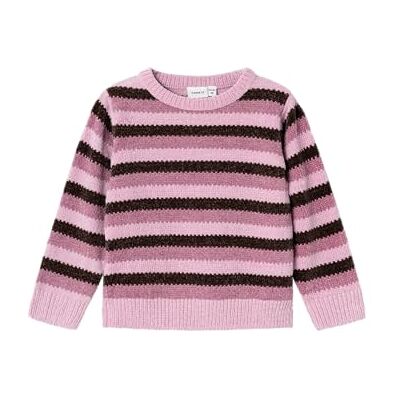 NAME IT Namn IT Girl stickad tröja normal passform, corsage, 104 NAME IT Namn IT Girl stickad tröja normal passform, corsage, 104