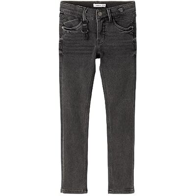 NAME IT Flickor byxor, Mörkgrå denim, 158 cm NAME IT Flickor byxor, Mörkgrå denim, 158 cm