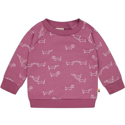 loud + proud sweatshirt med heltryck, GOTS certifierad loud + proud sweatshirt med heltryck, GOTS certifierad