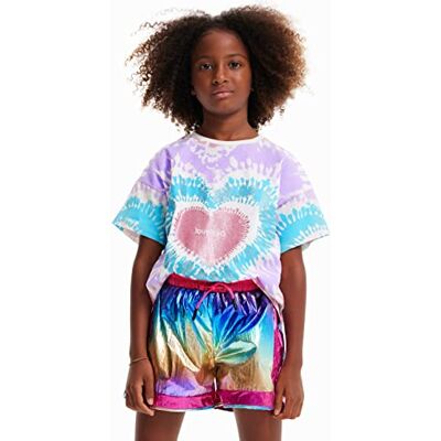 Desigual Girl's TS_Hippie 3009 CHICLE T-shirt, röd, 4 år, röd, 4 År Desigual Girl's TS_Hippie 3009 CHICLE T-shirt, röd, 4 år, röd, 4 År