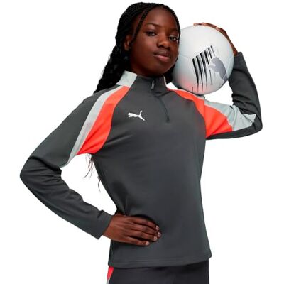 PUMA IndividualLIGA 1/4 dragkedja topp Jr PUMA IndividualLIGA 1/4 dragkedja topp Jr