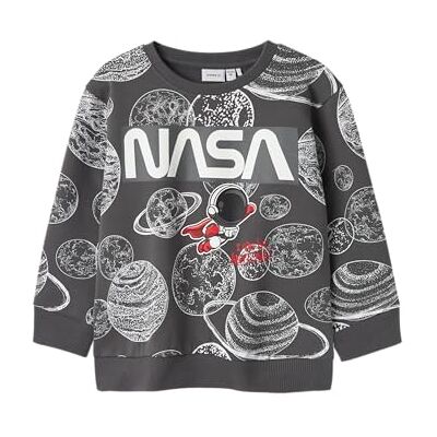 NAME IT mini pojkar Nmmdaim NASA Nreg Sweat Bru NAS, Lava rök, 104 NAME IT mini pojkar Nmmdaim NASA Nreg Sweat Bru NAS, Lava rök, 104