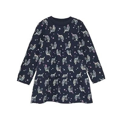 s.Oliver Junior Sweatklänning för flickor med heltäckande tryck, 59a1, 92 s.Oliver Junior Sweatklänning för flickor med heltäckande tryck, 59a1, 92