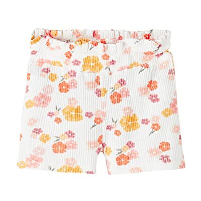 NAME IT Namndet flickans Nmfhalia shorts, Dubbel kräm, 92 cm NAME IT Namndet flickans Nmfhalia shorts, Dubbel kräm, 92 cm