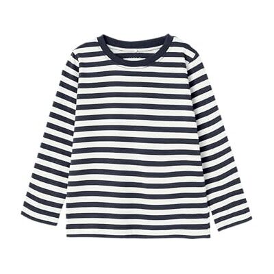 NAME IT pojkar Nmmsalmo Nreg Ls Top Noos långärmad tröja, Mörk safir/ränder: y/D-ränder, 98 NAME IT pojkar Nmmsalmo Nreg Ls Top Noos långärmad tröja, Mörk safir/ränder: y/D-ränder, 98