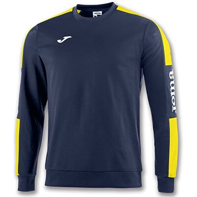 Joma pojkar 100801.309 sweatshirt, marinblå/gul, XXXXS Joma pojkar 100801.309 sweatshirt, marinblå/gul, XXXXS