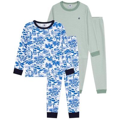 Petit Bateau Pyjamas för barn i bomull med tryck, Variant 1, 5 �r Petit Bateau Pyjamas för barn i bomull med tryck, Variant 1, 5 �r