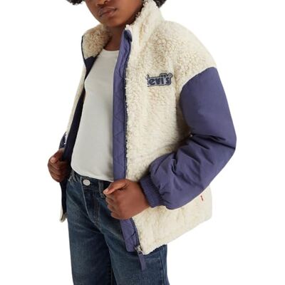 Levi's Kids LVG BOXY FIT SHERPA JKT, Antik vit, 24 månader Levi's Kids LVG BOXY FIT SHERPA JKT, Antik vit, 24 månader