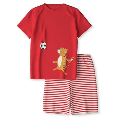 CALIDA Barn fotboll kort pyjamas körsbärsröd, Körsbärsröd, 80-86 CALIDA Barn fotboll kort pyjamas körsbärsröd, Körsbärsröd, 80-86