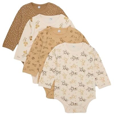Pippi Unisex babyunderkläder, flerfärgad, 80 Pippi Unisex babyunderkläder, flerfärgad, 80