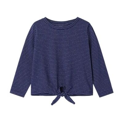 NAME IT Namn IT flicka Nmflariana Ls topp Pb långärmad tröja, Beacon Blue, 104 NAME IT Namn IT flicka Nmflariana Ls topp Pb långärmad tröja, Beacon Blue, 104