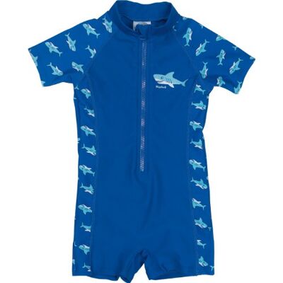 Playshoes Unisex barn UV-skydd baddräkt i ett stycke baddräkt badkläder, Hai, 110-116 Playshoes Unisex barn UV-skydd baddräkt i ett stycke baddräkt badkläder, Hai, 110-116