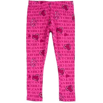 Chicco , leggings för flickor, med modern och trendig grafik och bekväm elastisk linning, av bomull, flickkläder och flickor, designade i Italien, fuchsia, 9 månader Chicco , leggings för flickor, med modern och trendig grafik och bekväm elastisk linning, av bomull, flickkläder och flickor, designade i Italien, fuchsia, 9 månader