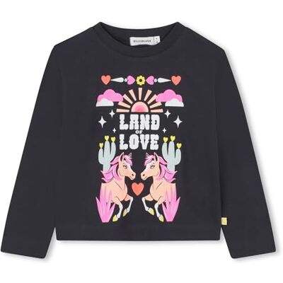 Billieblush U21426 t-shirt för flickor, Grå, 6 år Billieblush U21426 t-shirt för flickor, Grå, 6 år