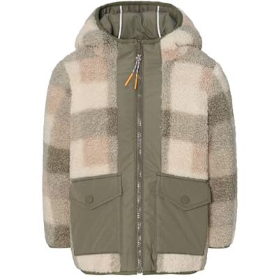 Noppies Kids Boys Jacka Loja Vändbar kontroll, Kontrollmönster – N366, 110 Noppies Kids Boys Jacka Loja Vändbar kontroll, Kontrollmönster – N366, 110