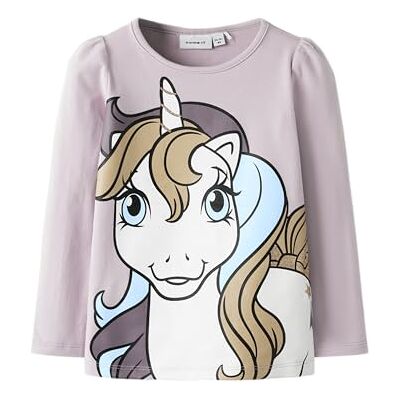 NAME IT Flicka Nmfoma MLP Ls Top Cplg, Keepsake Lila, 116, Minnessak lila, 116 NAME IT Flicka Nmfoma MLP Ls Top Cplg, Keepsake Lila, 116, Minnessak lila, 116
