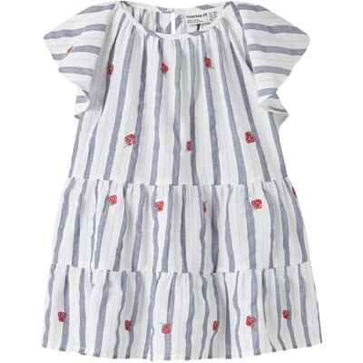 NAME IT Namn IT Flicka Nmfjelena Capsl klänning, lila intryck, 110 NAME IT Namn IT Flicka Nmfjelena Capsl klänning, lila intryck, 110