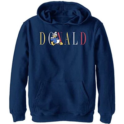 Disney Characters Duck Fashion Boy's Tröja med huva, fleece, marinblå Heather, liten, Ljung marinblå, S Disney Characters Duck Fashion Boy's Tröja med huva, fleece, marinblå Heather, liten, Ljung marinblå, S