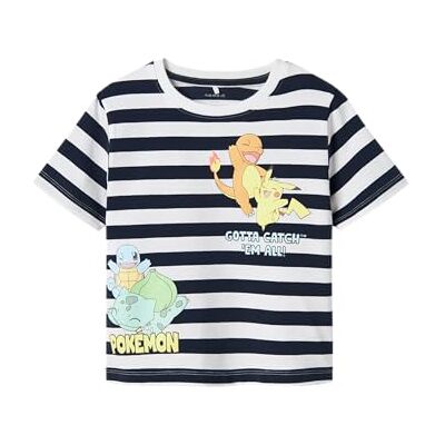 NAME IT Namn IT pojkar Nmmmalik Pokemon Nreg Ss Top Sky, marinblå blazer, 98 NAME IT Namn IT pojkar Nmmmalik Pokemon Nreg Ss Top Sky, marinblå blazer, 98