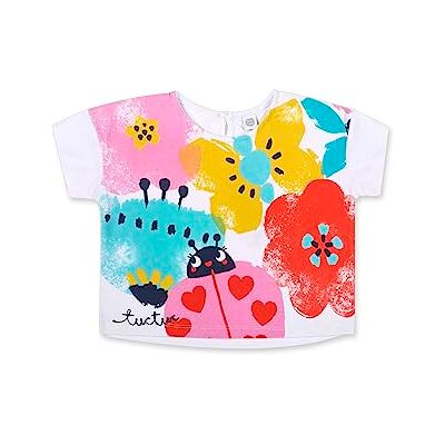 Tuc Tuc T-shirt för flickor, Vit, 6 månader Tuc Tuc T-shirt för flickor, Vit, 6 månader