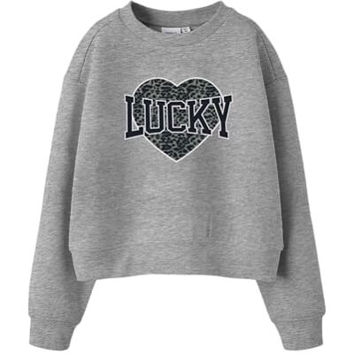 NAME IT Nkfbima LS RLX Sweat Unb Box, Grå, 134-140 Flickor, Grå, 134-140 NAME IT Nkfbima LS RLX Sweat Unb Box, Grå, 134-140 Flickor, Grå, 134-140